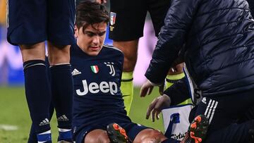 Juventus to be without Dybala for two to three weeks