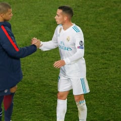 Lucas Vázquez se cuela en el festival de Mbappé