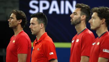 Nadal no figura en el orden de juego de la semifinal ante Italia