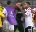 Paulo Díaz explota: suena el pitazo final, se va contra el DT rival y pasa esto