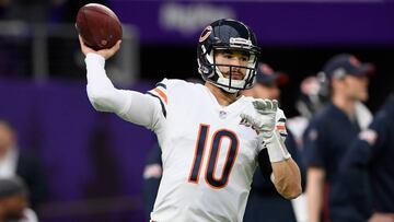 Después de una temporada frustrante, Chicago Bears se apega a la segunda selección global del Draft de 2017: su mariscal de campo Mitchell Trubisky.