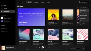 Spotify cambia de aspecto: Nueva interfaz para la app y el reproductor Web