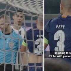 La UEFA desvela una charla entre Cristiano Ronaldo y Pepe en la noche trágica de la Juventus