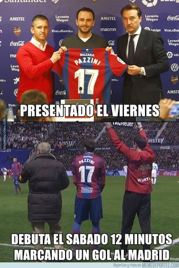 Los mejores memes del Levante-Real Madrid