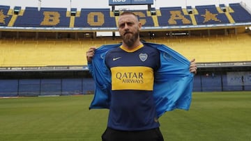 Segundo día de De Rossi en Boca en vivo: segundo entrenamiento