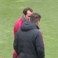 ¿Traman Simeone y Godín un plan estratégico para el derbi?