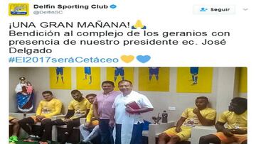 Delfín: el sorprendente líder de Ecuador con ayuda... ¡divina!