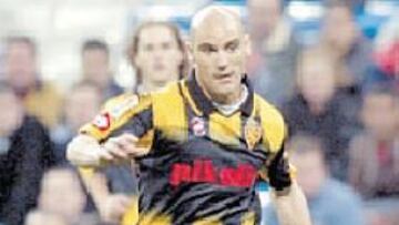 <b>ÁNIMOS</B>. Cerezo espera que un gol de Movilla decida la final de Copa.