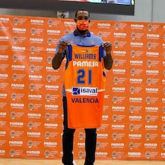 Williams: "Mi objetivo es ayudar a Valencia a subir un nivel más"