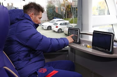 Así es el nuevo autobús del Atlético: "Nos dará suerte, seguro"