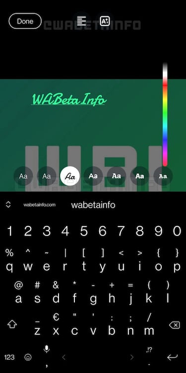 WhatsApp mejorará las opciones de texto de su editor