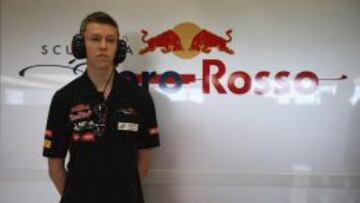 Kvyat acompa&ntilde;ar&aacute; a Vergne en Toro Rosso en 2014.