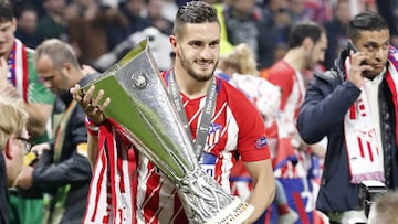 16/05/18 PARTIDO FINAL EUROPA LEAGUE
OLYMPIQUE MARSELLA - ATLETICO DE MADRID
ALEGRIA CELEBRACION COPA TROFEO CAMPEONES
KOKE