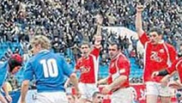 <b>30.000 HINCHAS. </b>España se medirá a Georgia y sus 30.000 fieles.