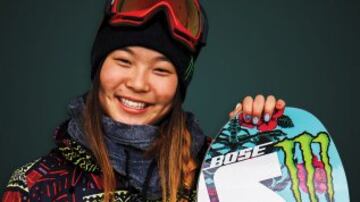 Chloe Kim de 14 años, consiguió la medalla de oro en los "Women's Snowboard SuperPipe final at X Games 2015" en Aspen.