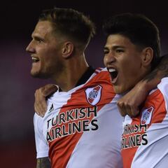 Nueva goleada de River Plate con Carrascal desde el arranque
