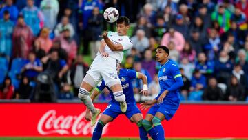 Torró durante el partido ante el Getafe.