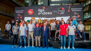 22/09/22 
BALONCESTO PRESENTACION DE LA LIGA ENDESA
JORGE GARBAJOSA - ANTONIO MARTIN - - JOSE MANUEL FRANCO