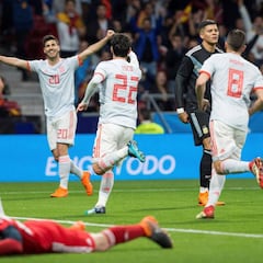 España le mete una golea histórica a Argentina