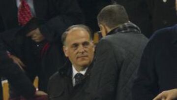 Tebas, durante el Clásico.