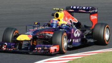 Mark Webber fue el más rápido en los libres.
