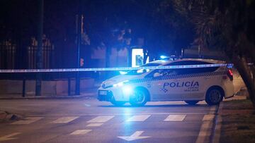 MALAGA CF-RAYO VALLECANO.
LIGA SMARTBANK.
AMENAZA DE BOMBA EN LAS AFUERAS DEL ESTADIO