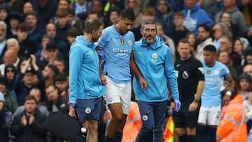 Al Manchester City se le complican severamente las cosas dentro de Premier League cuando Rodri no está en el campo.