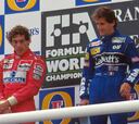 Schumacher, Senna y Prost: la mítica lucha en Silverstone