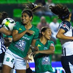 León y Monterrey empatan en jornada 7 de Liga MX Femenil