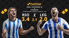 Real Sociedad B vs. CD Leganés: horario, dónde ver, pronósticos y clasificación
