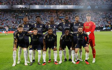Once inicial del Real Madrid.