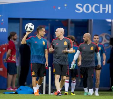 La selección Española cambia la cara