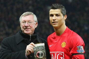 Sir Alex and Ronaldo.