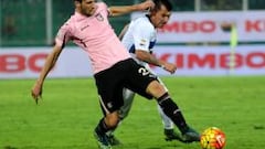 Inter de Medel iguala otra vez y sigue sin despertar en Italia