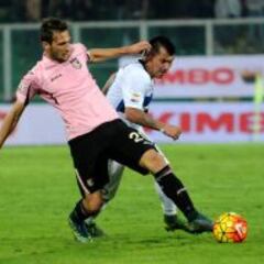 Inter de Medel iguala otra vez y sigue sin despertar en Italia