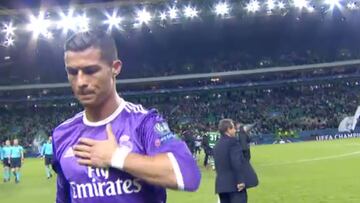 Un héroe en Lisboa: el emotivo aplauso para Cristiano