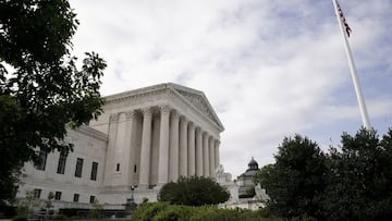 A general view of the US Supreme Court building in Washington, D.C.