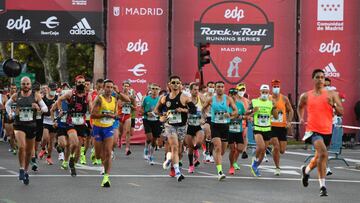 La Marat車n de Madrid, una fiesta del running