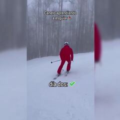 ¿Hay algo que el ‘Canelo’ no haga bien? Ahora Saúl presumió su talento al esquiar