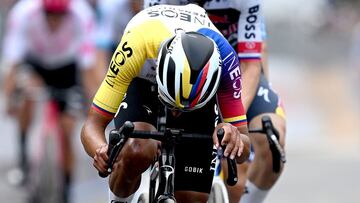 Así le fue a Egan Bernal en la séptima etapa del Giro de Italia.