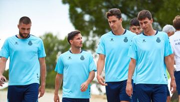 Bernardo e Iturraspe, recién llegados al Espanyol.