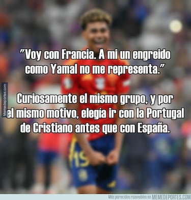 Lamine y Mbappé protagonistas de los memes de la Nations League