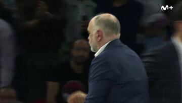 Pablo Laso gana dejando al Madrid muy tocado y esto es lo primero que hace