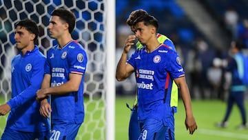 Angel Sepulveda of Cruz Azul during the match between Cruz Azul and Colorado Rapids as part of Phase One of the Leagues Cup 2025 at Dignity Health Sports Park Stadium on August 07, 2025 in Carson, Los Angeles California, United States.