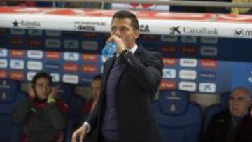 Galca, durante un partido.