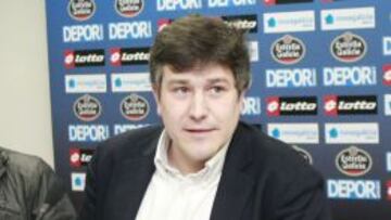 Miguel Otero, presidente de las peñas del Deportivo