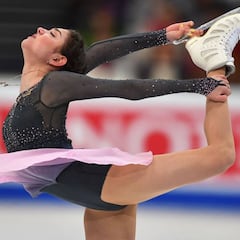 Medvedeva revalida el título mundial de patinaje artístico