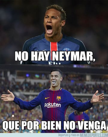 Los memes más divertidos del fichaje de Neymar por el PSG