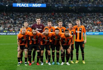 Equipo del Shakhtar Donetsk.