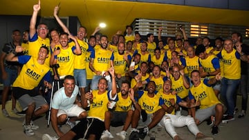 Celebracion del recordado ascenso a Primera de hace cinco años.